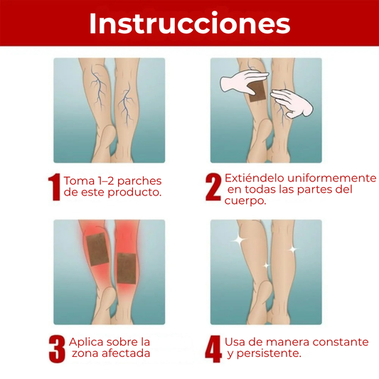 PARCHE MEDICINAL PARA VARICES