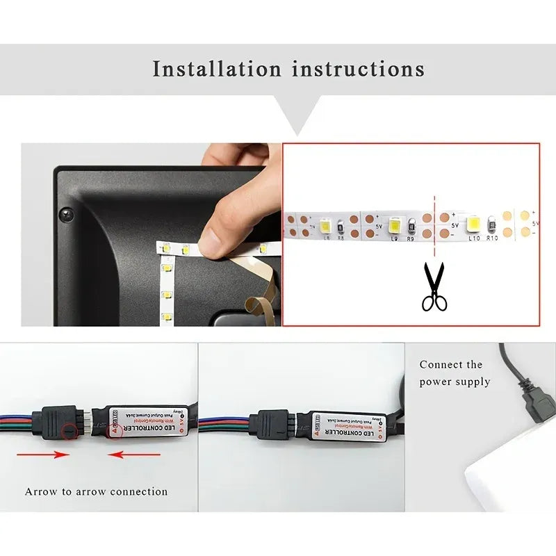 CINTAS DE LUCES LED 30 LEDS/M 5MTS